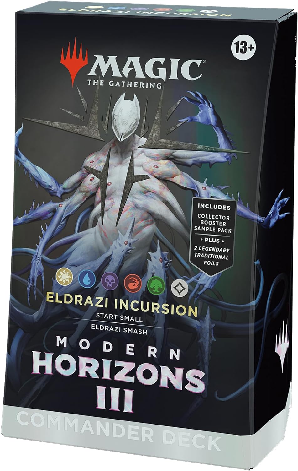 PRE-ORDER: Modern Horizons 3 Commander Deck – Eldrazi Incursion (100-Card Deck, 2-Card Collector Booster Sample Pack + Accessories), Trading Cards made by Magic The Gathering. Exit 23 Games 
