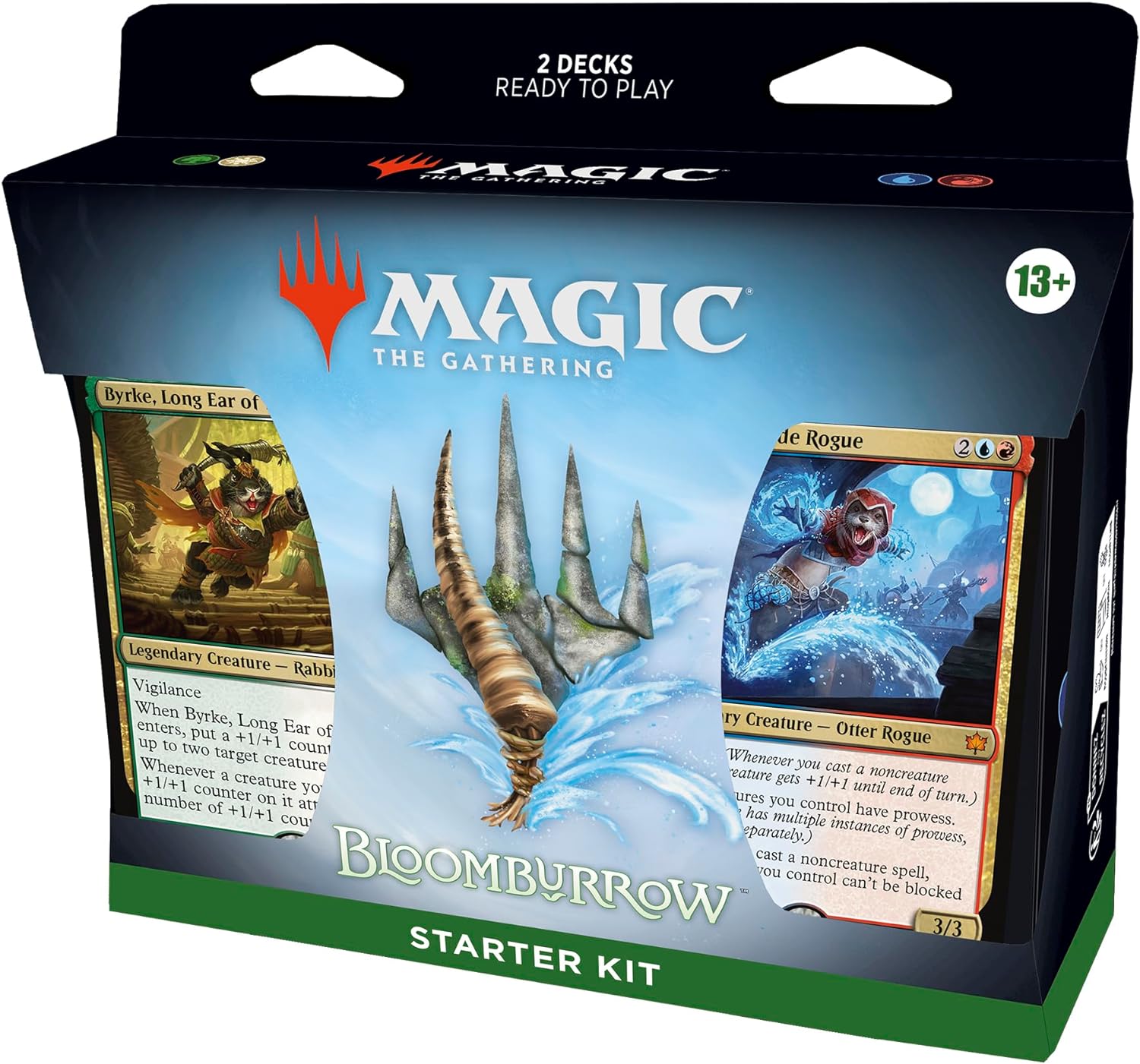 PRE-ORDER: Bloomburrow Starter Kit | Learn to Play Magic with 2 Bloomburrow-Themed Decks | 2 Player Collectible Card Game. Magic: The Gathering, Trading Cards made by Magic The Gathering. Exit 23 Games 