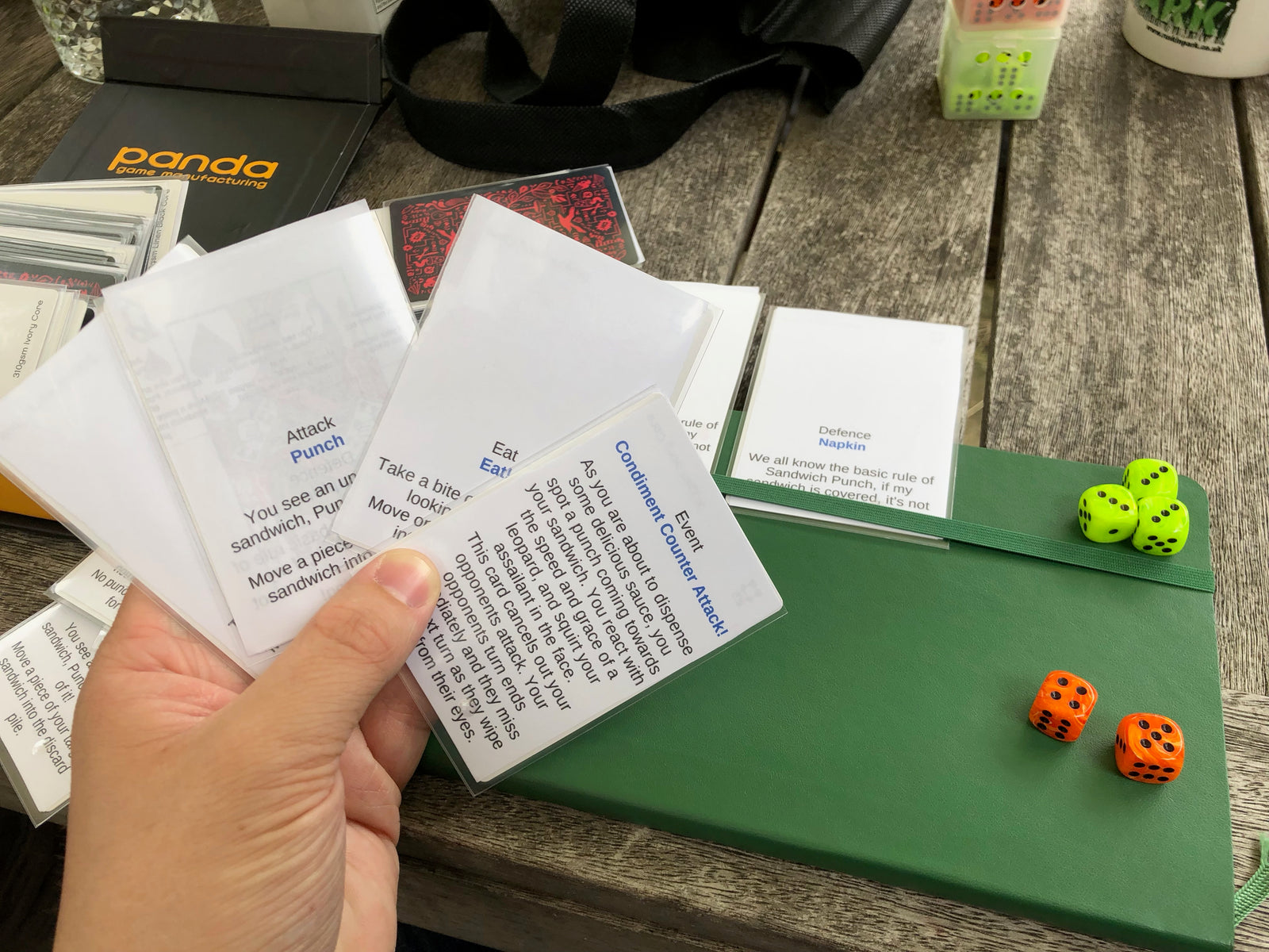 Sandwich Punch prototype