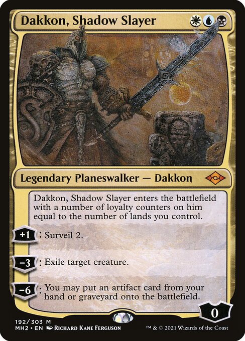 Dakkon, Shadow Slayer MH2 192