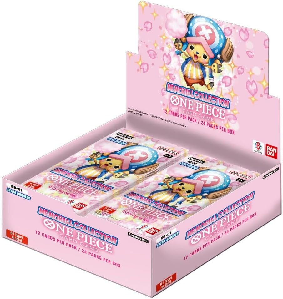 ONE Piece TCG: Extra Booster Box: Memorial Collection (EB-01) - Exit 23 Games ONE Piece TCG: Extra Booster Box: Memorial Collection (EB-01) - Exit 23 Games