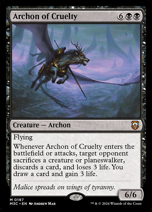 Archon of Cruelty M3C 197