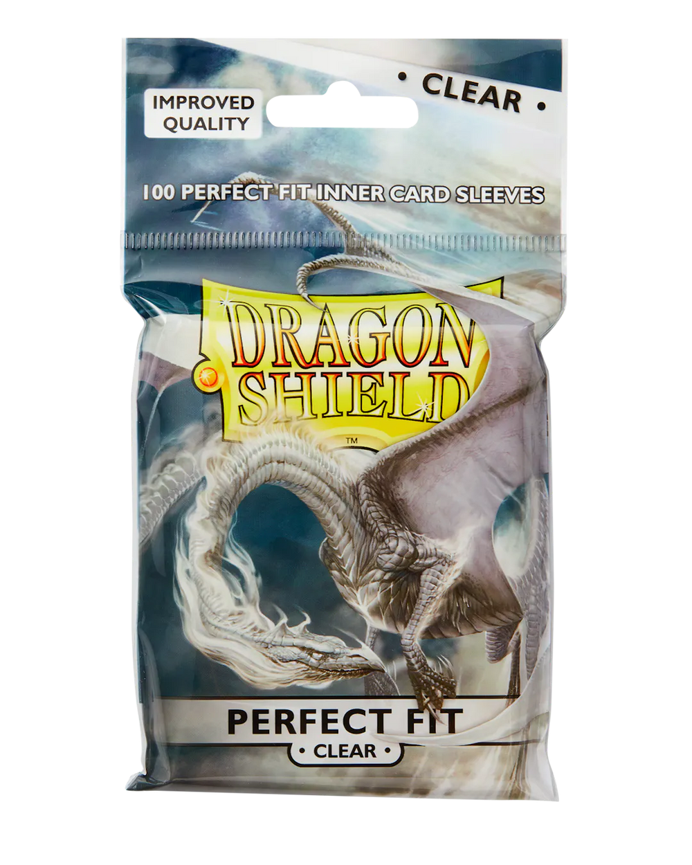 Dragon Shield Dragon Shield - Perfect Fit Toploaders Standard Size Sleeves 100pk - Clear card sleeves
