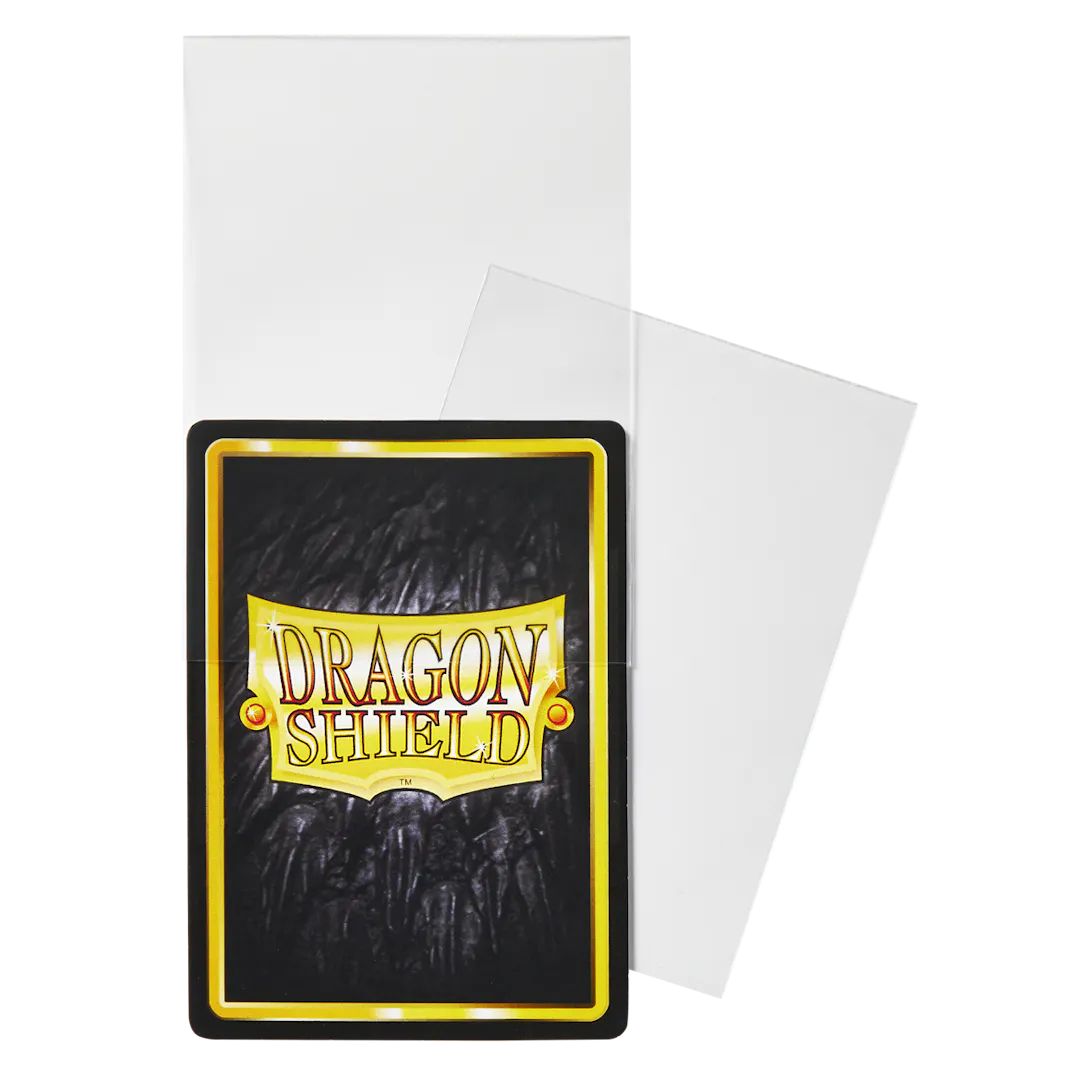 Dragon Shield - Perfect Fit Toploaders Standard Size Sleeves 100pk - Clear,  made by Dragon Shield. Exit 23 Games 