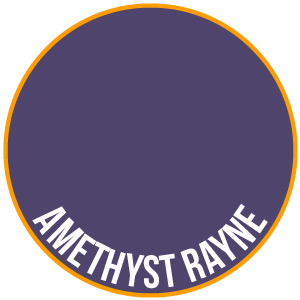 Pot of Two Thin Coats Amethyst Rayne, a UK-made acrylic miniature paint