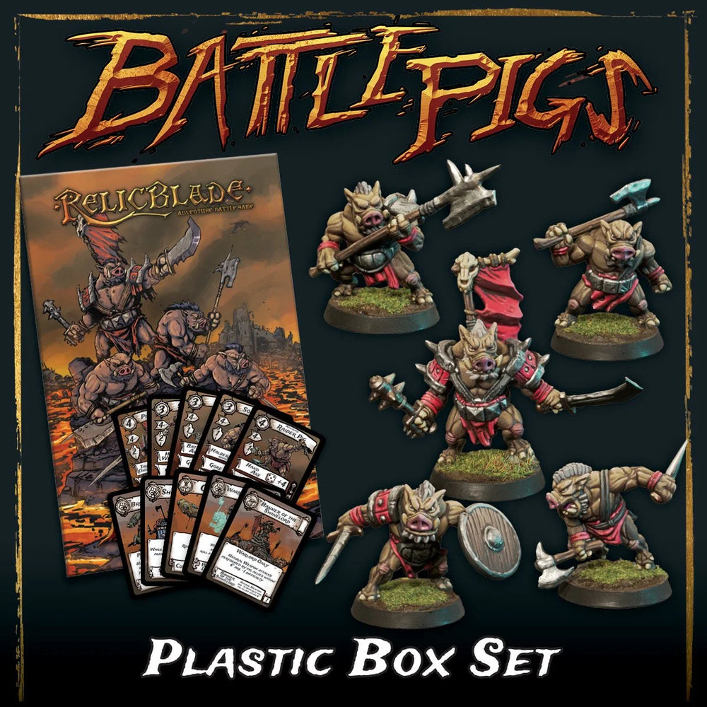 Relicblade Battle Pigs Faction Set - Plastic by Metal King Studio
