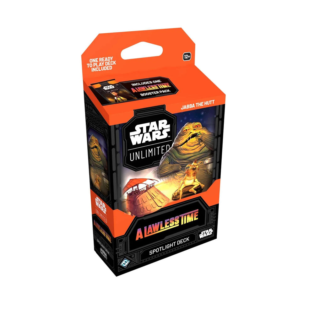 Sealed Star Wars: Unlimited - A Lawless Time Spotlight Deck - Jabba The Hut trading card game product