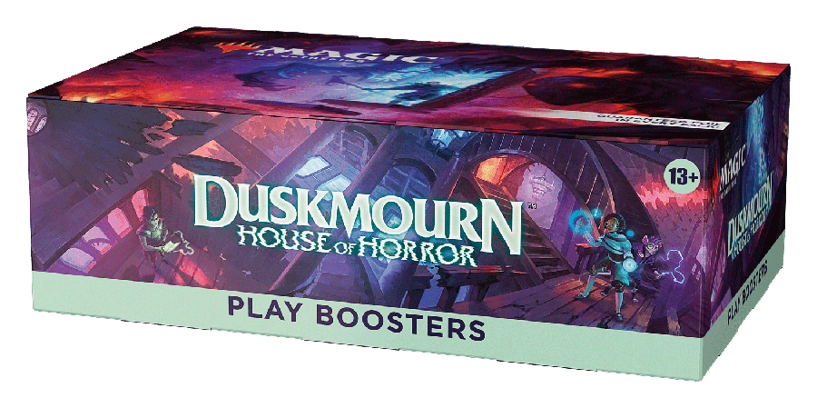 PRE-ORDER: Magic: The Gathering Duskmourn: House of Horror Play Booster Box - 36 Packs (504 MTG Cards), Trading Cards made by Magic The Gathering. Exit 23 Games 