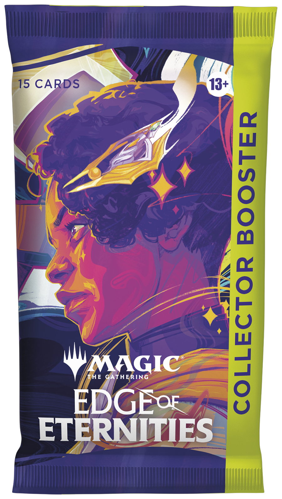 Sealed Magic: The Gathering Edge of Eternities Collector Booster (1 Pack of 15 Cards) trading card game product