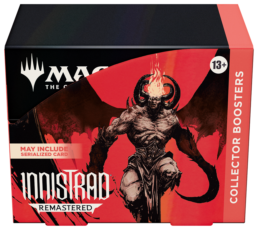 Magic: The Gathering Innistrad Remastered Collector Booster Box - 12 Packs (180 MTG Cards)