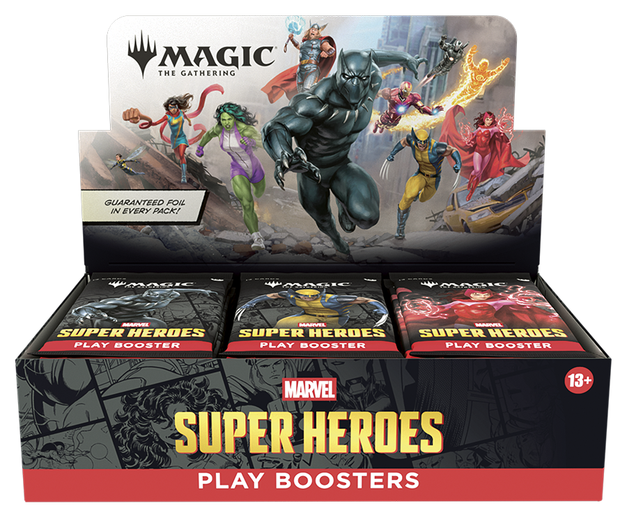 Magic: The Gathering - Marvel Super Heroes Play Booster Box
