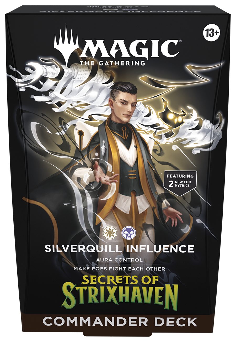 Magic: The Gathering - Secrets of Strixhaven Commander Deck: Silverquill Influence