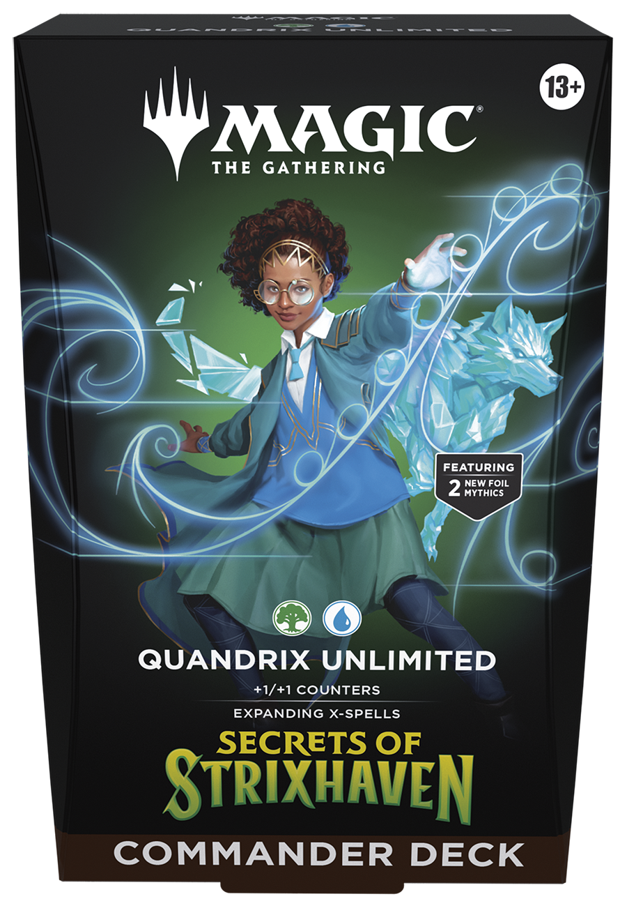 Magic: The Gathering - Secrets of Strixhaven Commander Deck: Quandrix Unlimited
