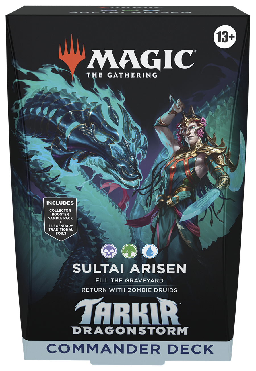 Magic: The Gathering Tarkir: Dragonstorm Commander Deck - Sultai Arise - Exit 23 Games Magic: The Gathering Tarkir: Dragonstorm Commander Deck - Sultai Arise - Exit 23 Games