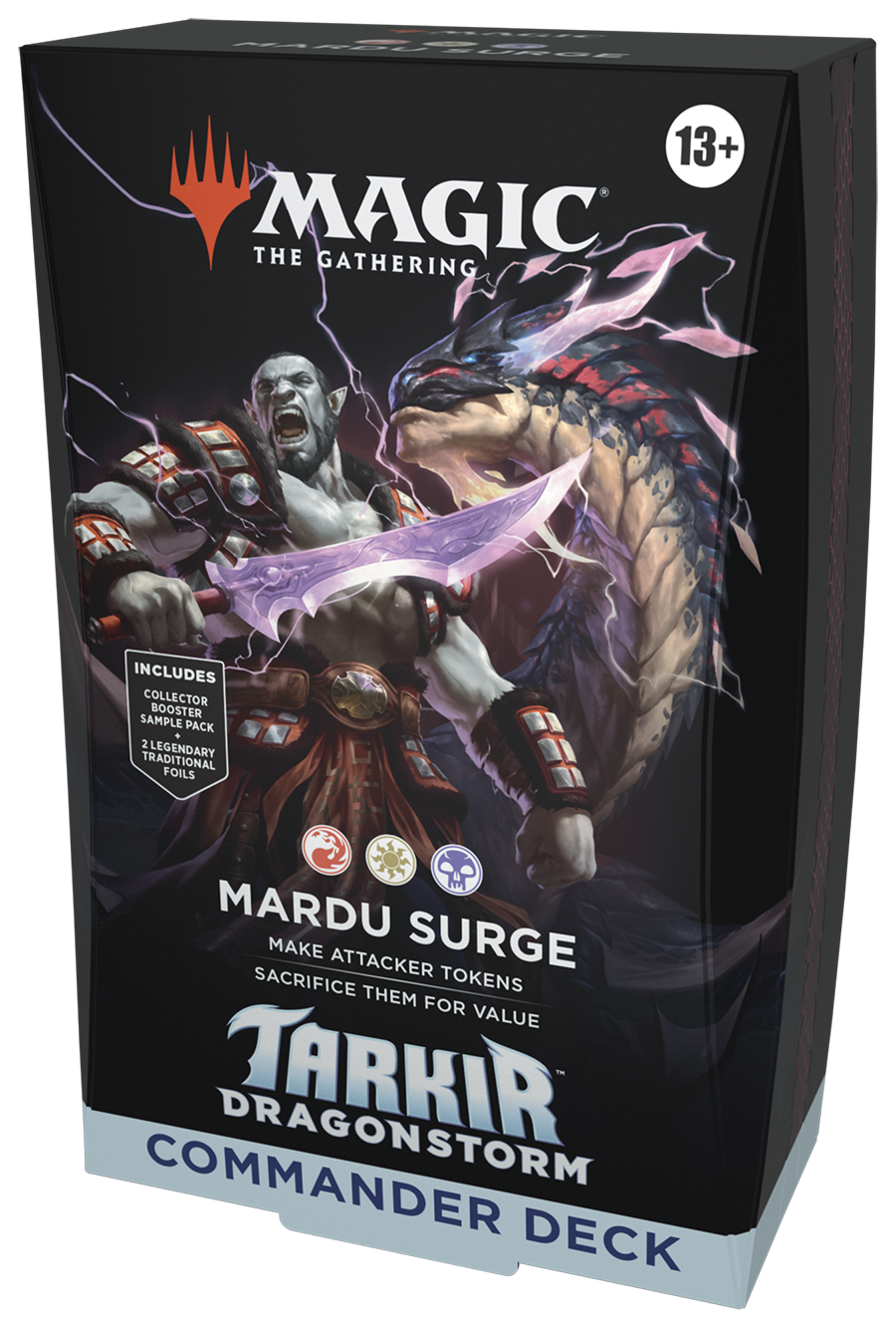 Magic: The Gathering Tarkir: Dragonstorm Commander Deck - Mardu Surge - Exit 23 Games Magic: The Gathering Tarkir: Dragonstorm Commander Deck - Mardu Surge - Exit 23 Games