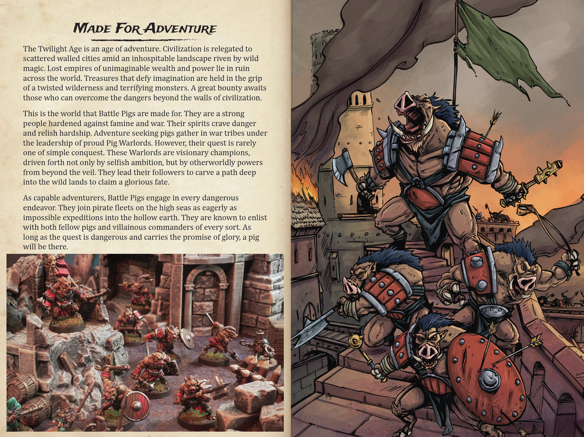 Battle Pigs Faction Set - Plastic