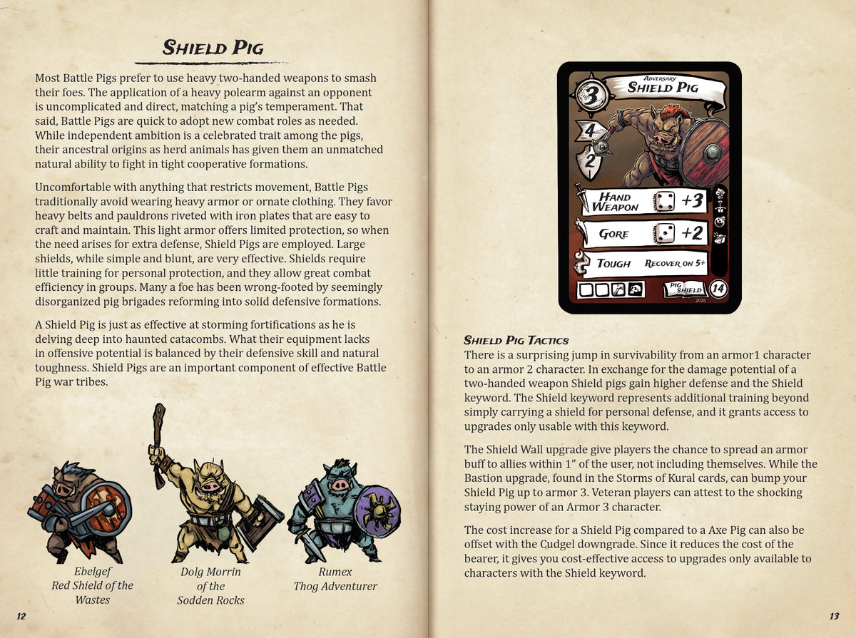 Battle Pigs Faction Set - Plastic