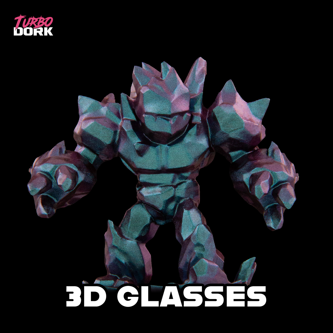 3D Glasses Colorshift Acrylic Paint