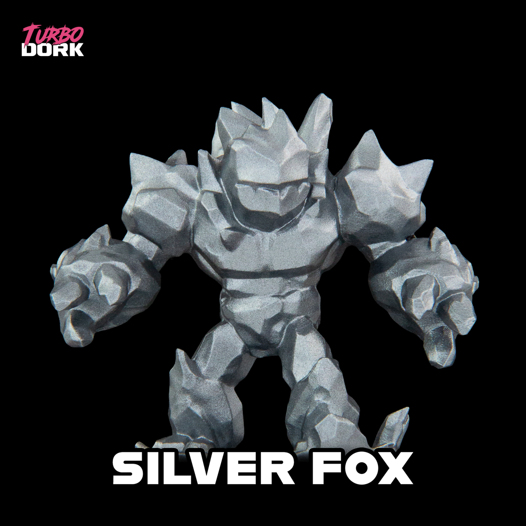 Silver Fox Metallic Acrylic Paint