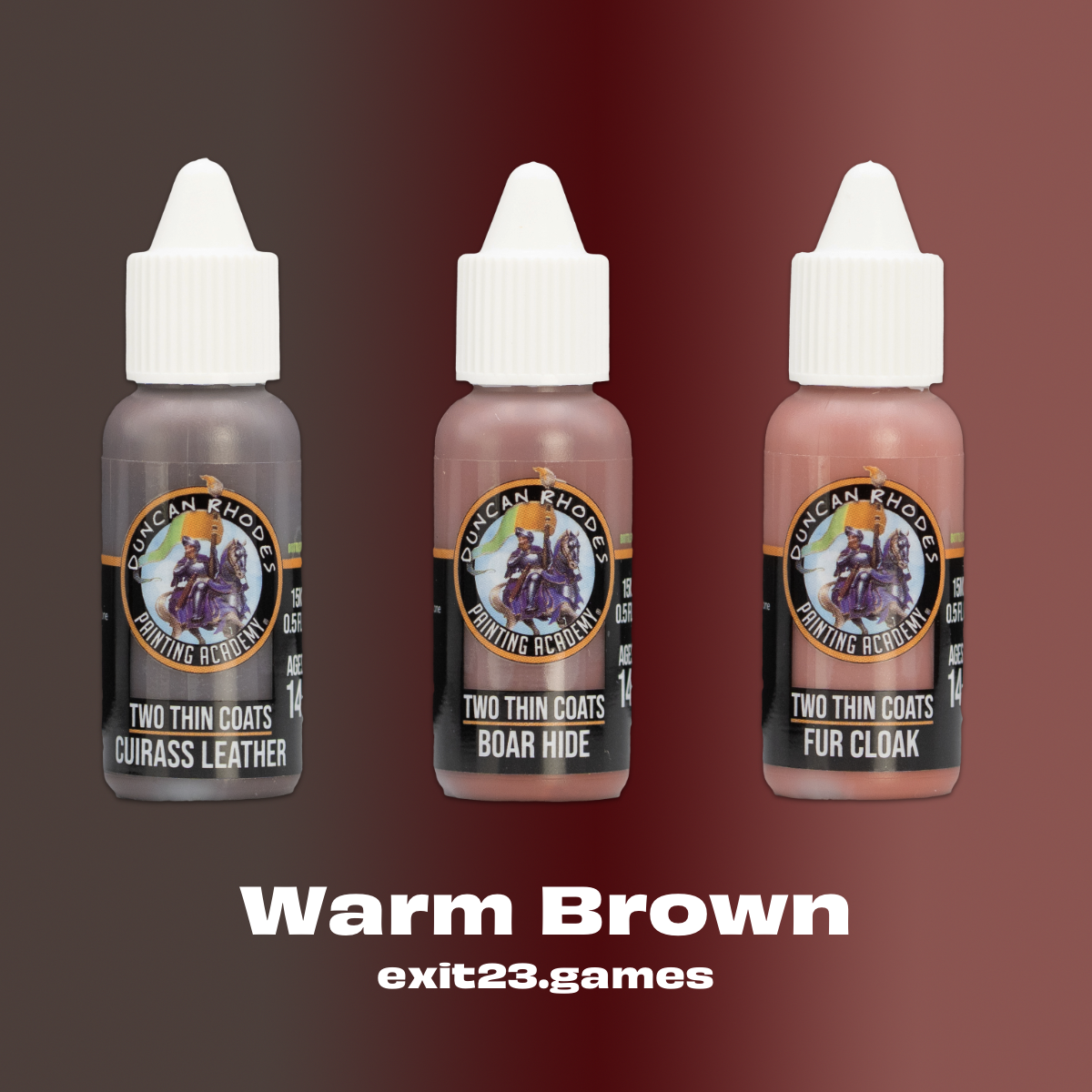 Warm Brown Triad