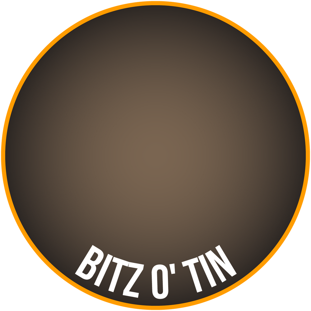 Pot of Two Thin Coats BITS O'TIN, a UK-made acrylic miniature paint