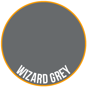 Pot of Two Thin Coats Wizard Grey, a UK-made acrylic miniature paint