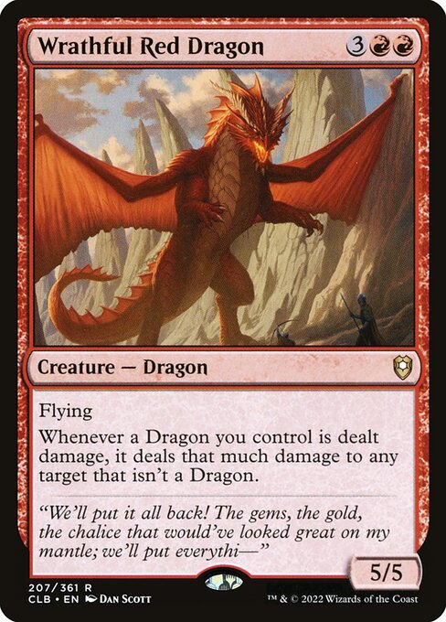 Wrathful Red Dragon CLB 207