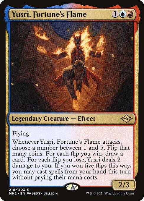 Yusri, Fortune's Flame MH2 218