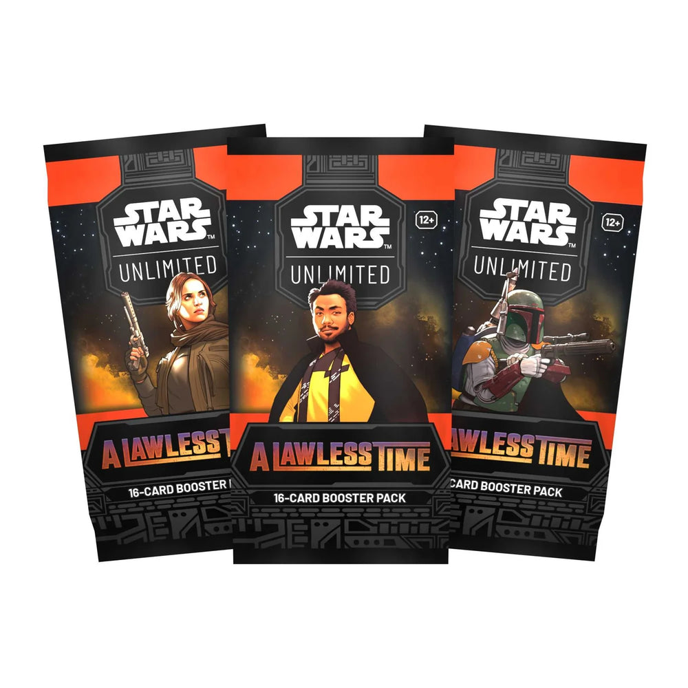 Sealed Star Wars: Unlimited - A Lawless Time Booster Pack trading card game product