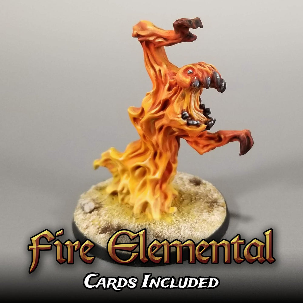 Relicblade Fire Elemental Construct by Metal King Studio