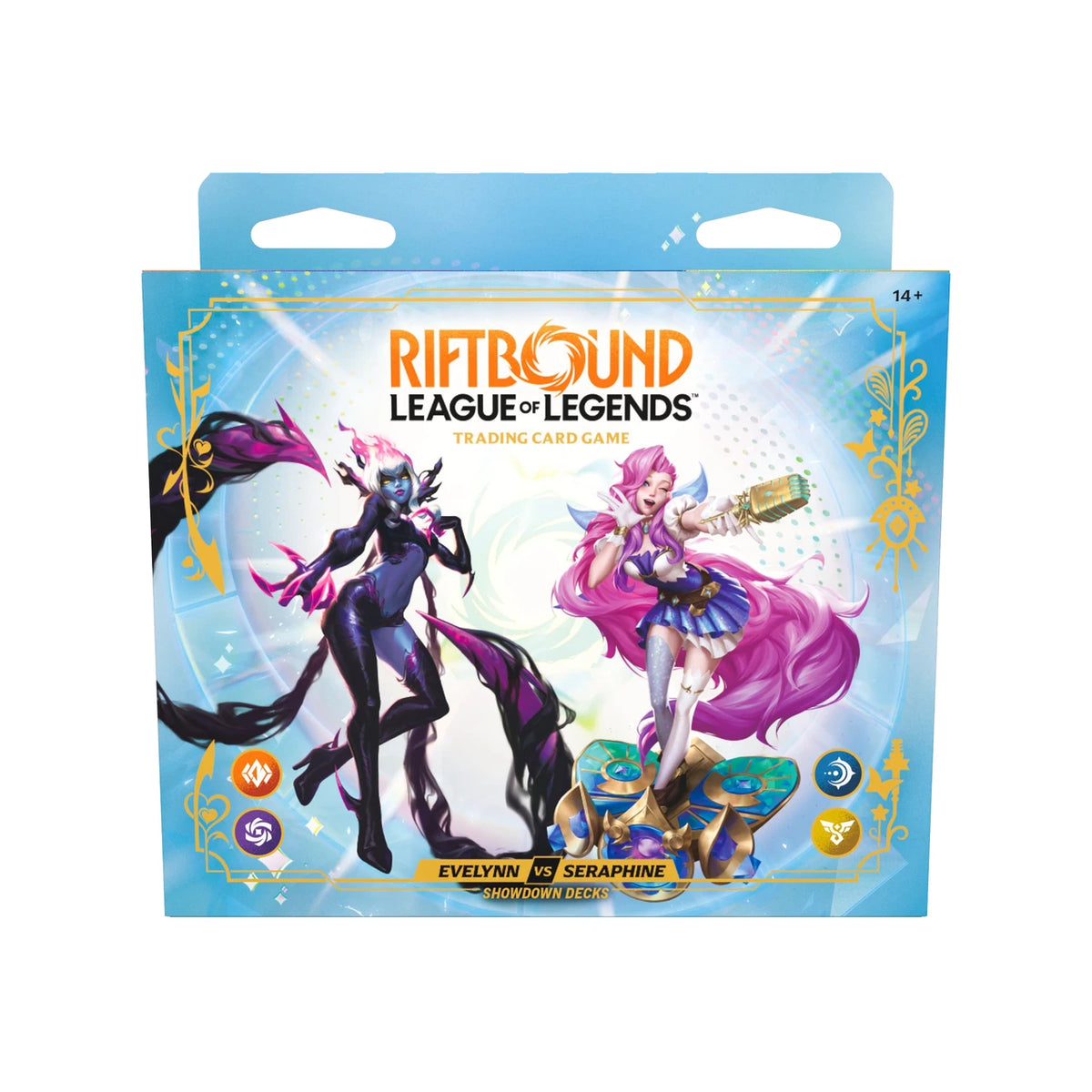 Riftbound: League of Legends TCG - Set 5: Radiance  - Showdown Decks - Evelynn vs Seraphine