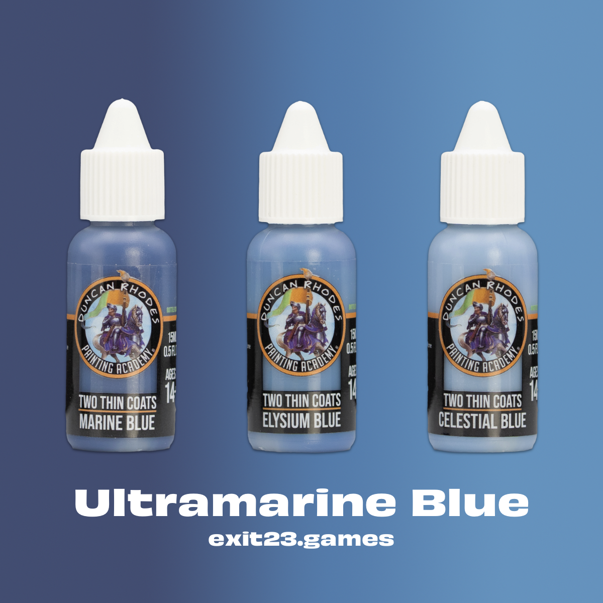 Ultramarine Blue Triad