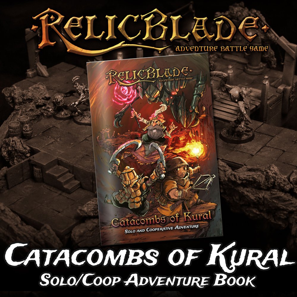 Catacombs of Kural: Solo/Coop Adventure  Metal King Studio Exit 23 Games Catacombs of Kural: Solo/Coop Adventure