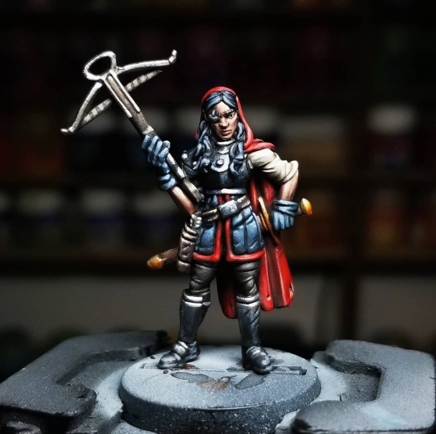 Bounty Hunter Miniature Metal King Studio Exit 23 Games Bounty Hunter