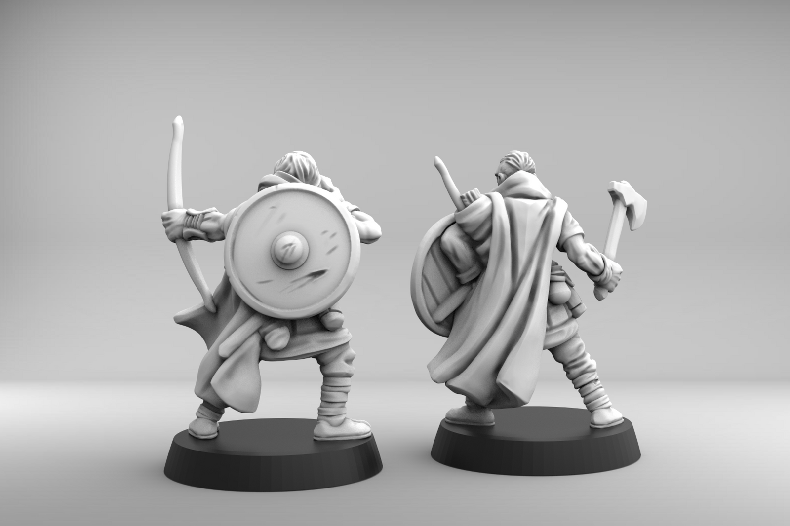 Lone Guard Watchmen (team) Miniature Metal King Studio Exit 23 Games Lone Guard Watchmen (team)