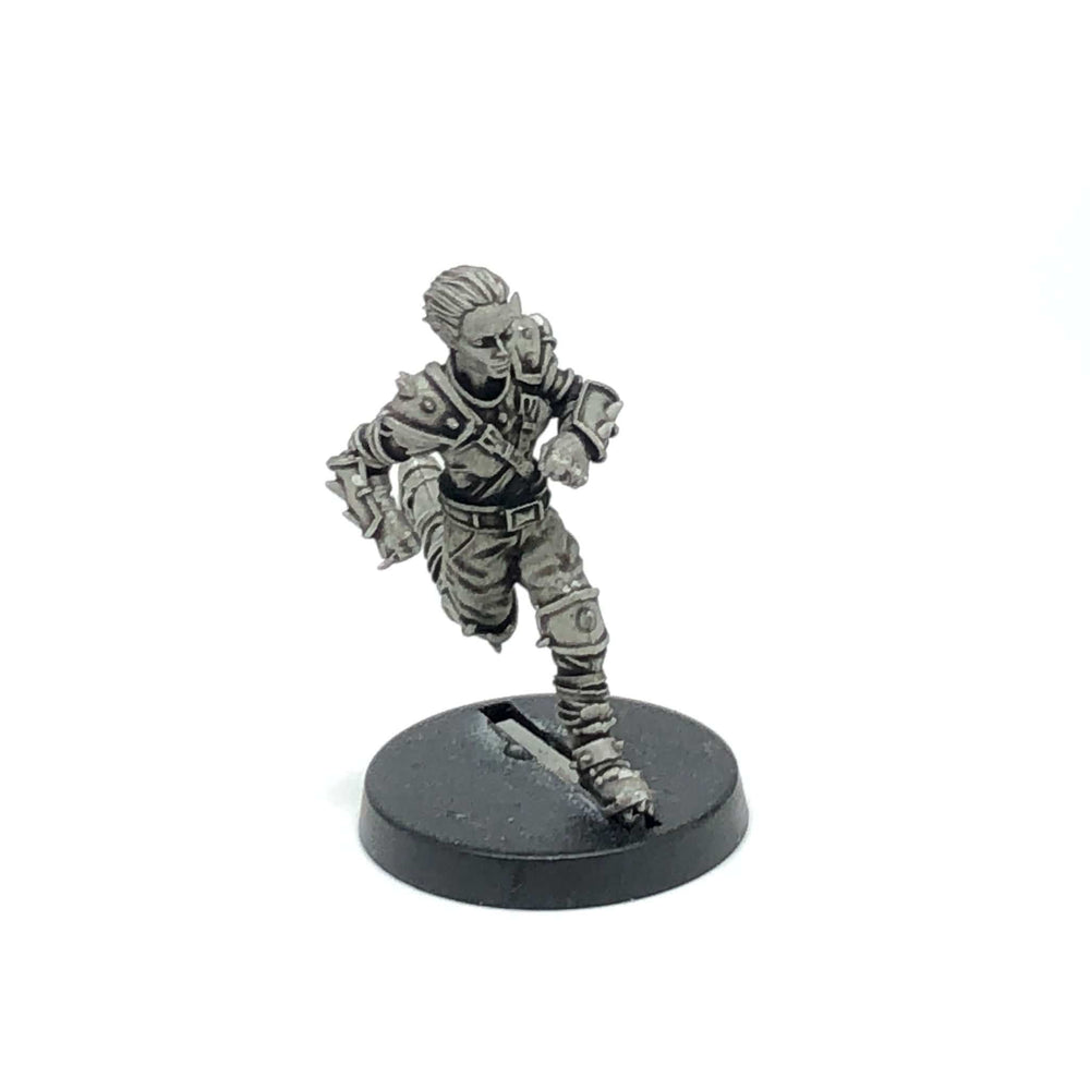 Exit 23 Games Carla the Star, an unpainted fantasy football miniature