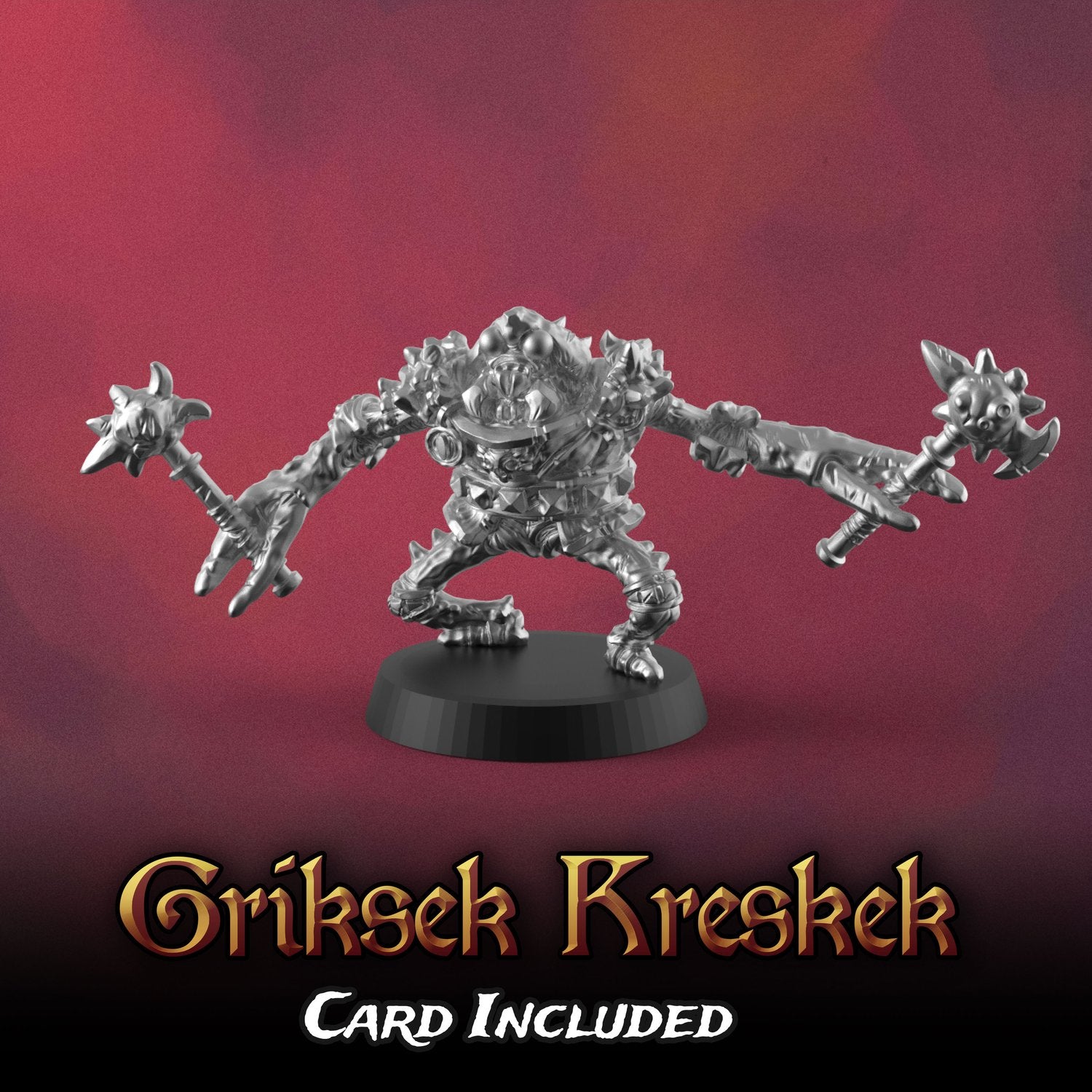 Paragon: Griksek Kreskek Miniature Metal King Studio Exit 23 Games Paragon: Griksek Kreskek