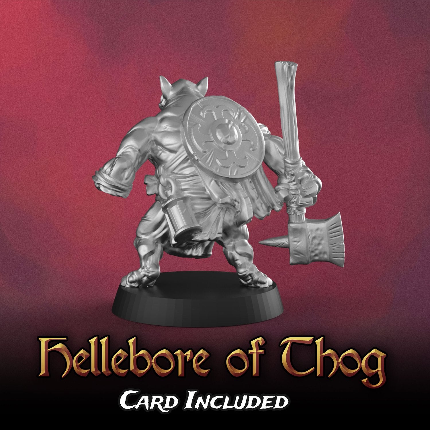 Paragon: Hellebore of Thog Miniature Metal King Studio Exit 23 Games Paragon: Hellebore of Thog
