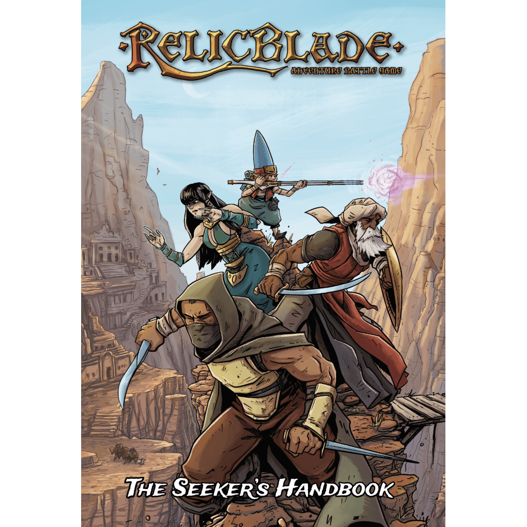 Relicblade: The Seeker&#39;s Handbook 2nd Edition Book Metal King Studio Exit 23 Games Relicblade: The Seeker&#39;s Handbook 2nd Edition