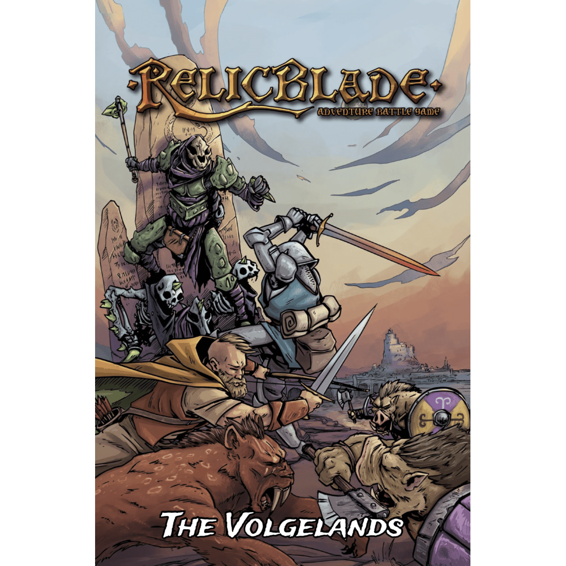The Volgelands Campaign Book Book Metal King Studio Exit 23 Games The Volgelands Campaign Book