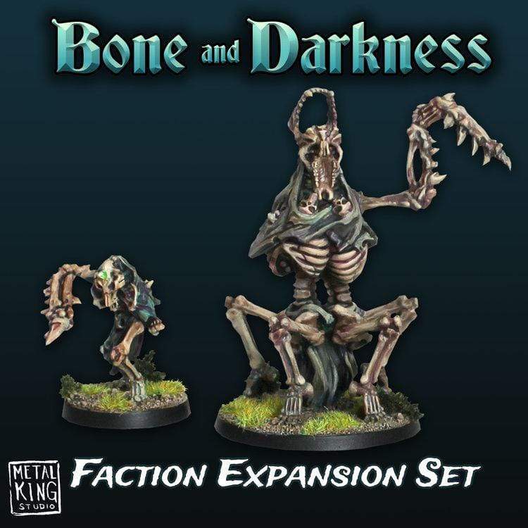 Bone and Darkness Faction Set Miniature Metal King Studio Exit 23 Games Bone and Darkness Faction Set