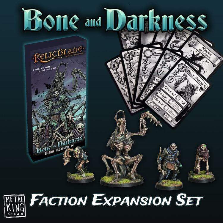 Bone and Darkness Faction Set Miniature Metal King Studio Exit 23 Games Bone and Darkness Faction Set