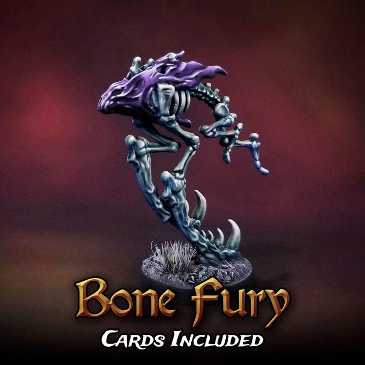Bone Fury Miniature Metal King Studio Exit 23 Games Bone Fury