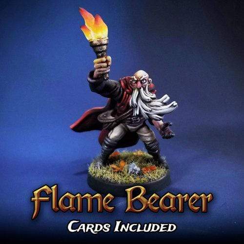 Flame Bearer Miniature Metal King Studio Exit 23 Games Flame Bearer