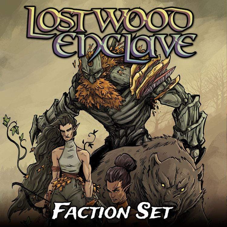 Lostwood Enclave Faction Set Miniature Metal King Studio Exit 23 Games Lostwood Enclave Faction Set
