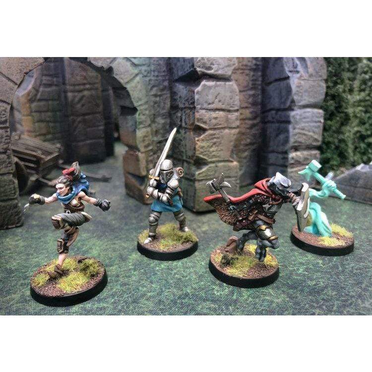 Temple of Justice Faction Set Miniature Metal King Studio Exit 23 Games Temple of Justice Faction Set