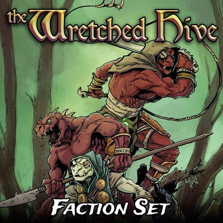 The Wretched Hive Faction Set Miniature Metal King Studio Exit 23 Games The Wretched Hive Faction Set
