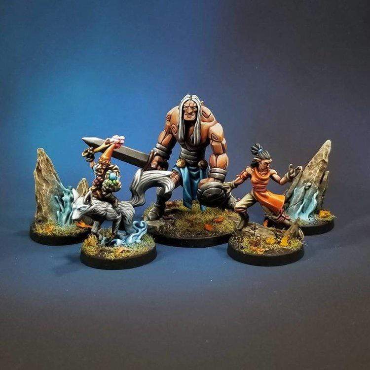Wilderkin Faction Set Miniature Metal King Studio Exit 23 Games Wilderkin Faction Set