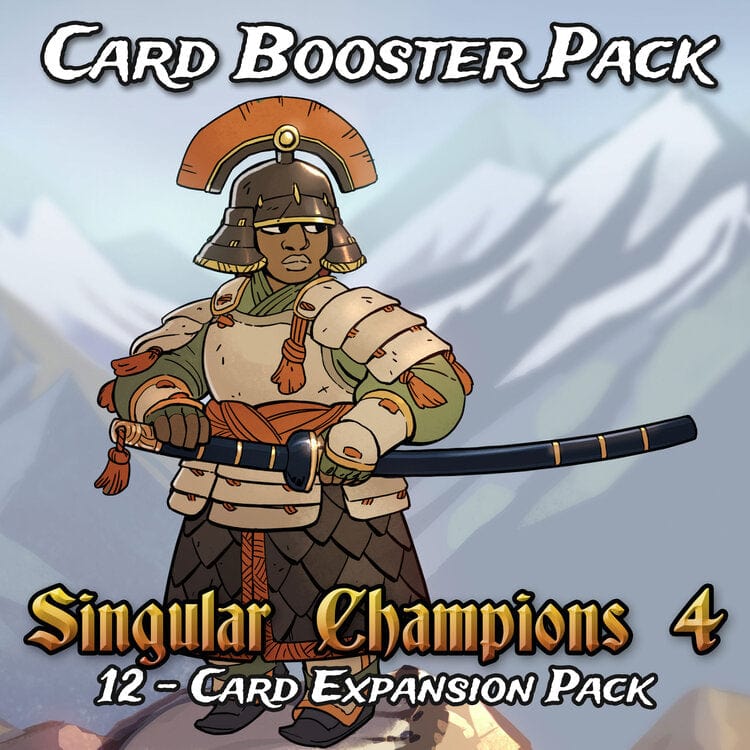 Singular Champions: Volume Four 12-Card Expansion (Physical)  Metal King Studio Exit 23 Games Singular Champions: Volume Four 12-Card Expansion (Physical)