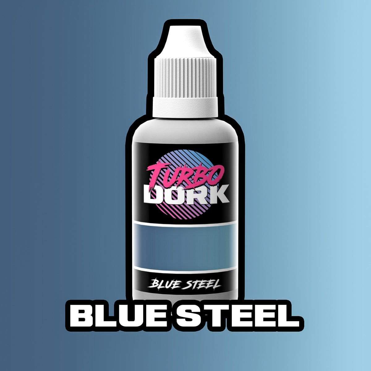 Blue Steel Metallic Acrylic Paint Metallic Turbo Dork Exit 23 Games Blue Steel Metallic Acrylic Paint